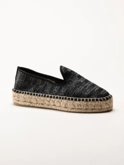 Alberville - Vida Tarifa Copete - Svarta espadrillos