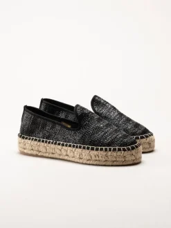 Alberville - Vida Tarifa Copete - Svarta espadrillos