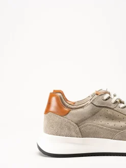 Ambitious - Beige sneakers i mocka