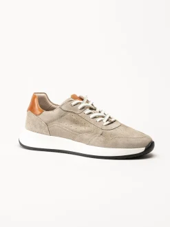 Ambitious - Beige sneakers i mocka
