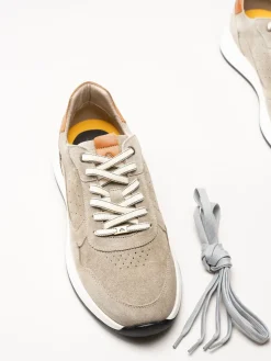 Ambitious - Beige sneakers i mocka