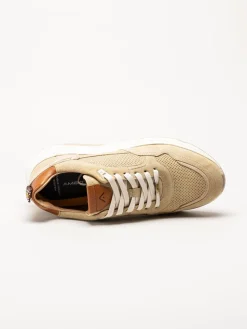 Ambitious - Beige sneakers i mocka