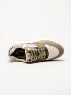 Ambitious - Bruna sneakers i mocka och skinn