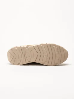 Ambitious - Bruna sneakers i mocka och skinn