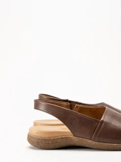 Andrea Conti - Mörkbruna sandaler