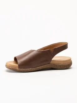Andrea Conti - Mörkbruna sandaler