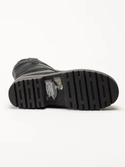 Andrea Conti - Svarta boots i skinn