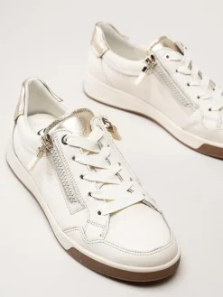 Ara - Rom - Off white sneakers i skinn