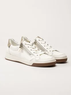 Ara - Rom - Off white sneakers i skinn