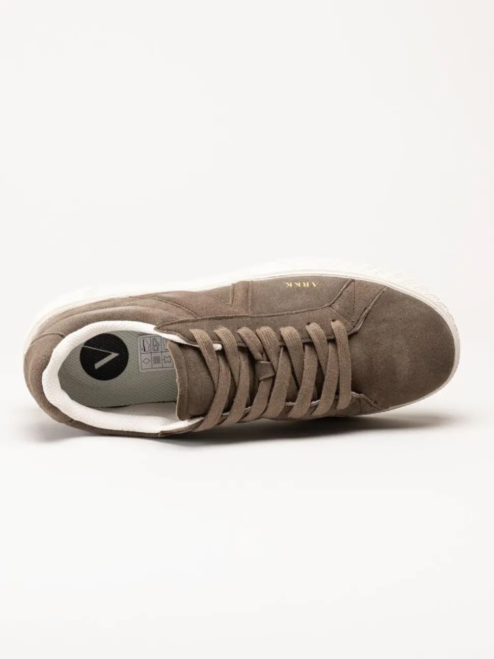 ARKK Copenhagen - Essence - Bruna sneakers i mocka