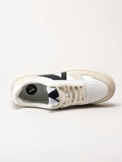 ARKK Copenhagen - Uncover - Vita skinnsneakers med mockadetaljer