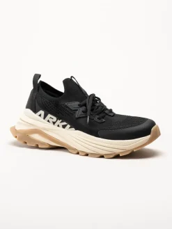ARKK Copenhagen - Waste Zero Black - Svarta sportiga sneakers