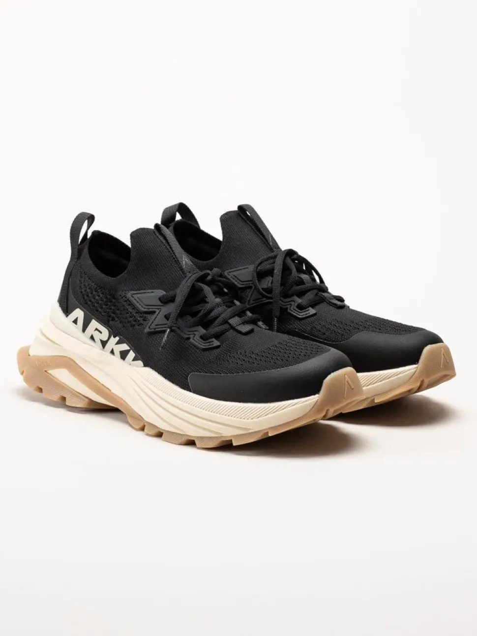 ARKK Copenhagen - Waste Zero Black - Svarta sportiga sneakers