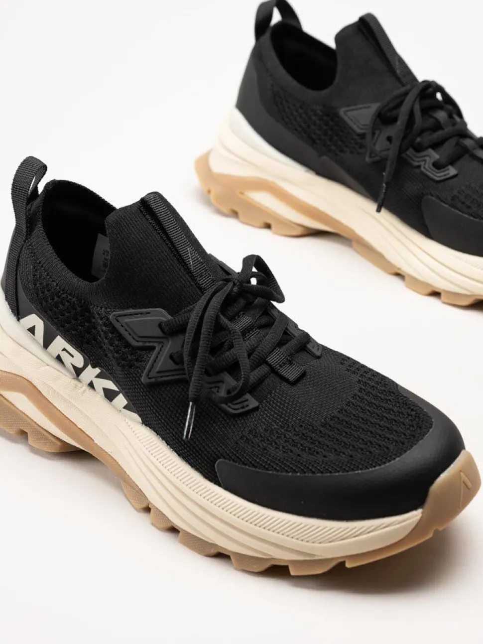 ARKK Copenhagen - Waste Zero Black - Svarta sportiga sneakers