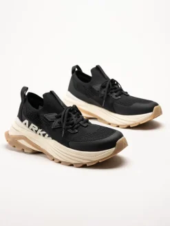 ARKK Copenhagen - Waste Zero Black - Svarta sportiga sneakers