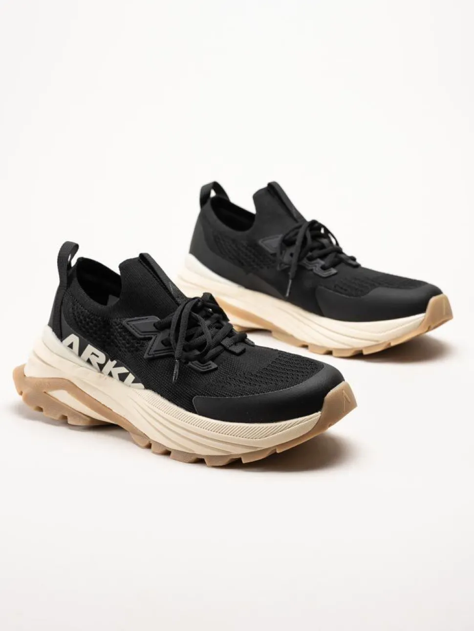 ARKK Copenhagen - Waste Zero Black - Svarta sportiga sneakers