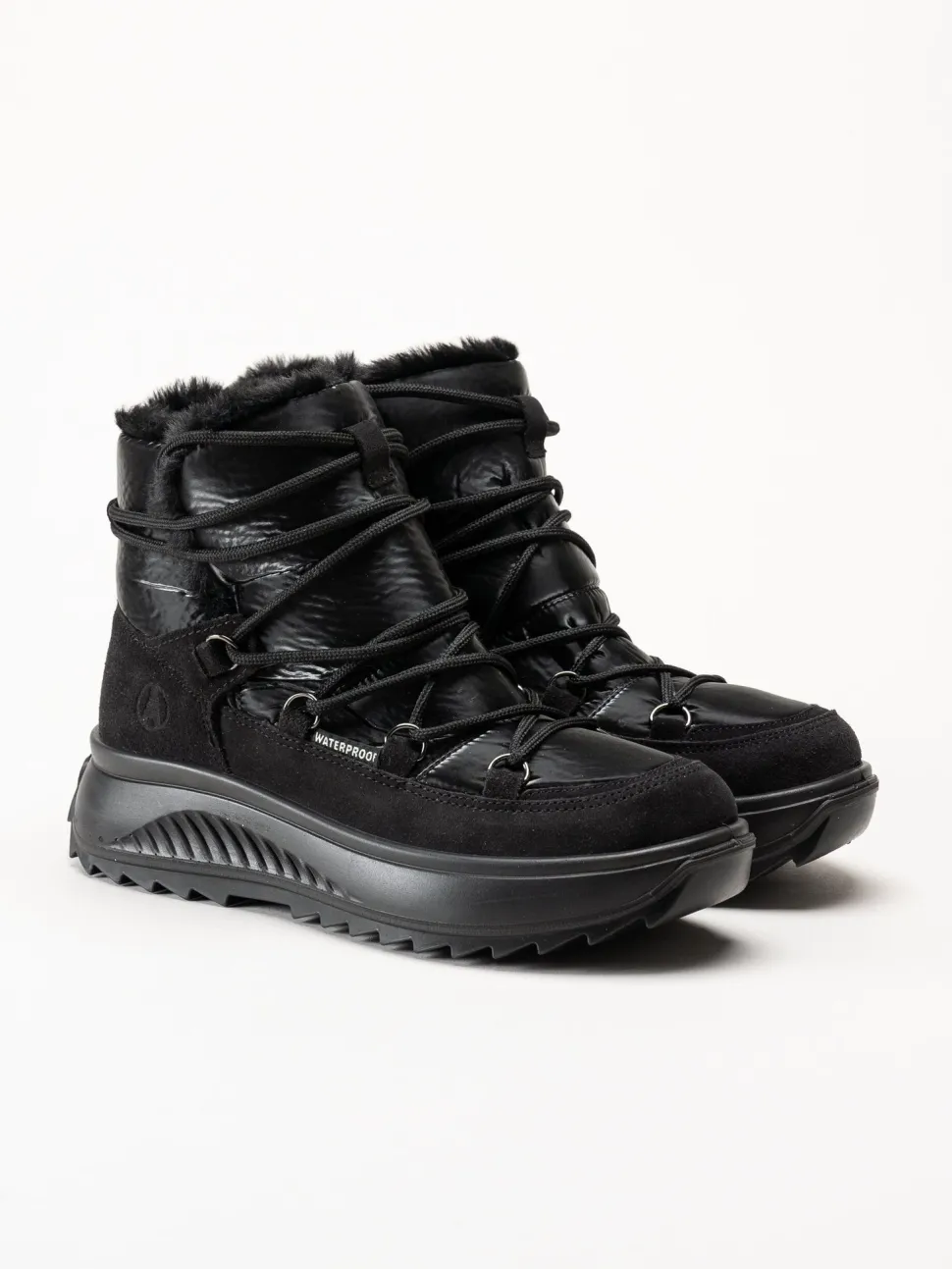 Axelda - Monterosa WP - Svarta fodrade boots