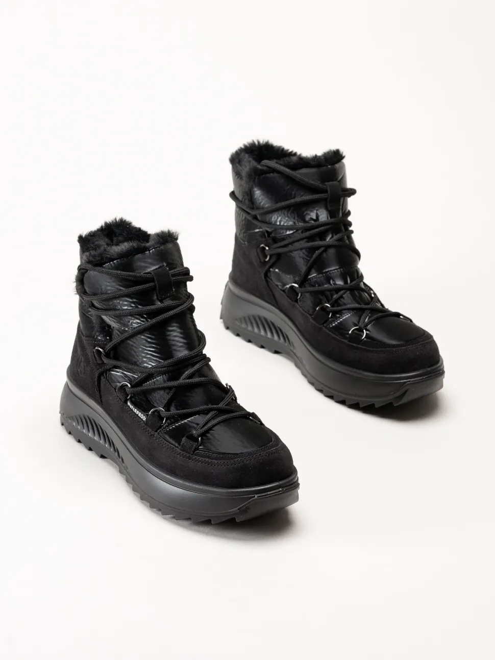 Axelda - Monterosa WP - Svarta fodrade boots