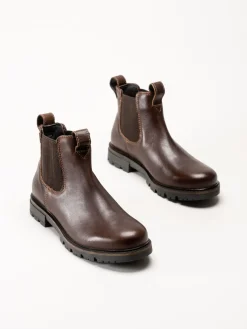 Axelda - Treviso WP - Bruna chelsea boots i skinn