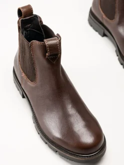 Axelda - Treviso WP - Bruna chelsea boots i skinn