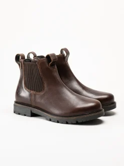 Axelda - Treviso WP - Bruna chelsea boots i skinn