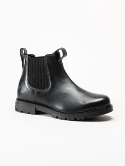 Axelda - Treviso WP - Svarta chelsea boots i skinn