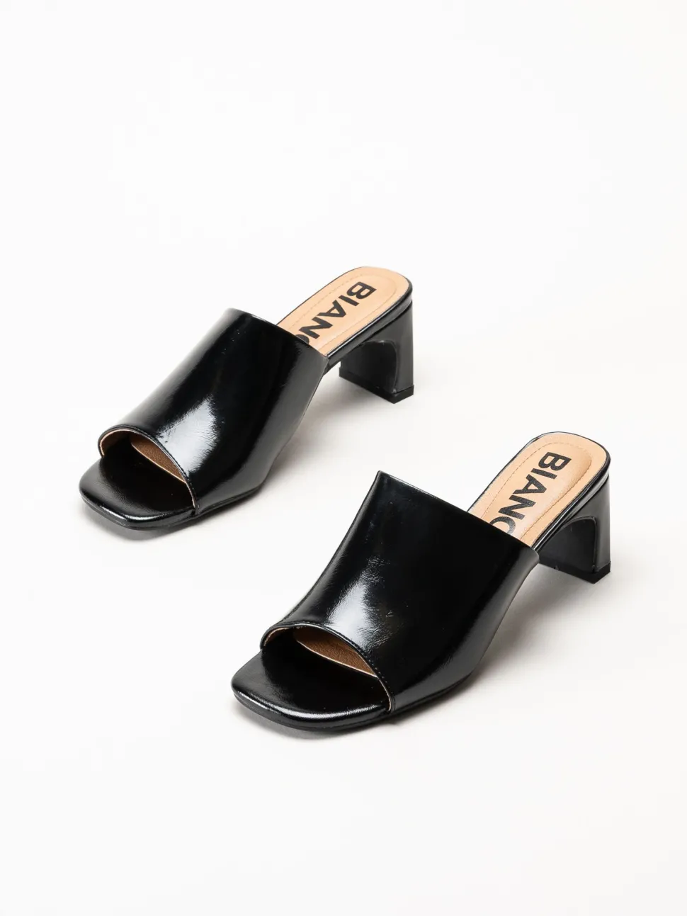 Bianco - Biadina - Svarta mules
