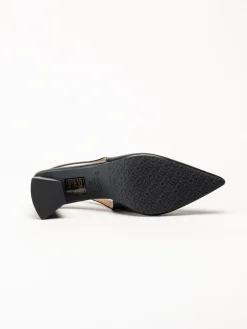 Bianco - Biamaralyn - Svarta slingback pumps