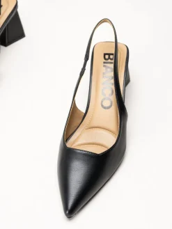 Bianco - Biamaralyn - Svarta slingback pumps