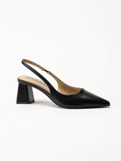 Bianco - Biamaralyn - Svarta slingback pumps