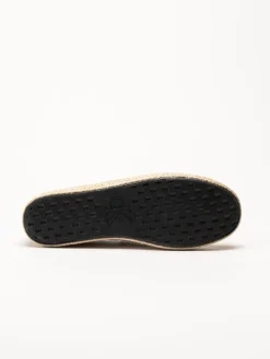 Calvin Klein - JAVI 1T - Svarta slip on espadrillos