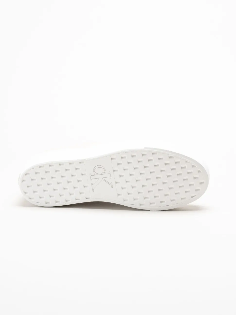 Calvin Klein - Vulc Flatform Low Canvas Mg - Ljusrosa platåsneakers i textil