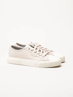 Calvin Klein - Vulc Low Lace Up - Rosa sneakers i canvas