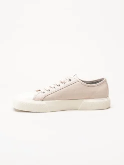 Calvin Klein - Vulc Low Lace Up - Rosa sneakers i canvas