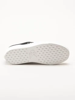 Calvin Klein - Vulc Platform Low CV Mg - Svarta platåsneakers i textil