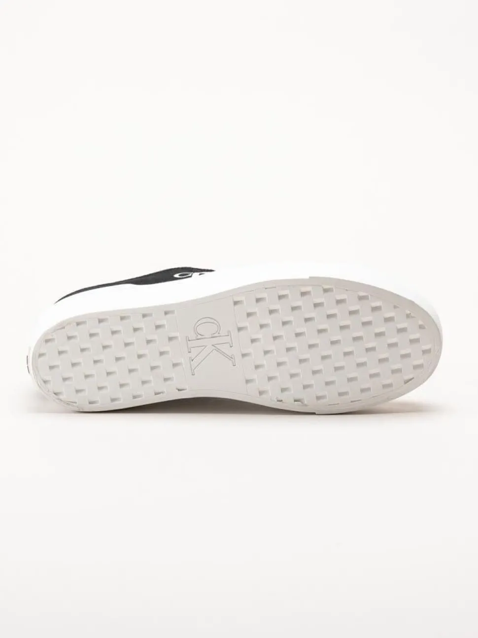 Calvin Klein - Vulc Platform Low CV Mg - Svarta platåsneakers i textil