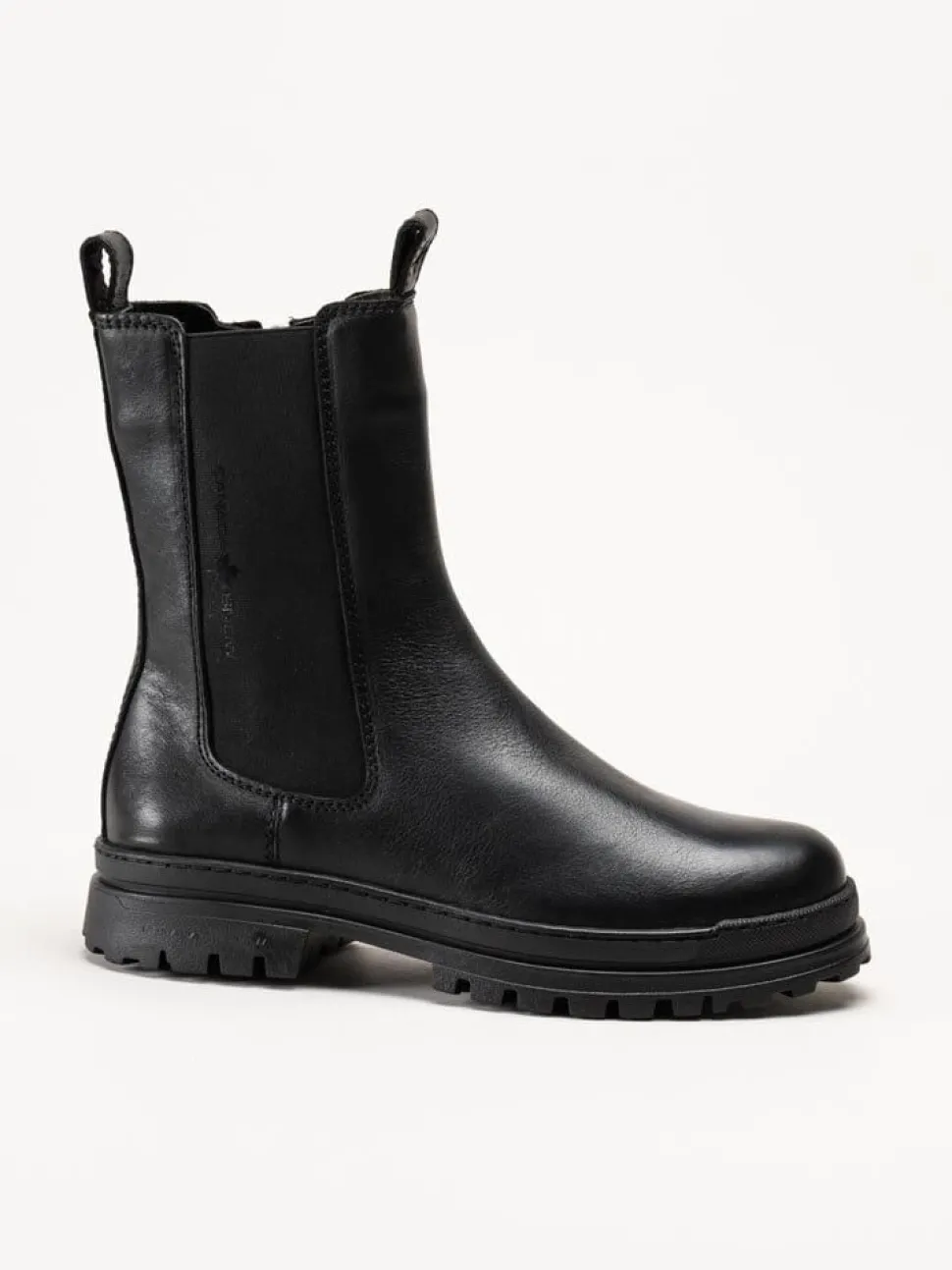 Canada Snow - Carlyle - Svarta chelsea boots med utfällbara broddar
