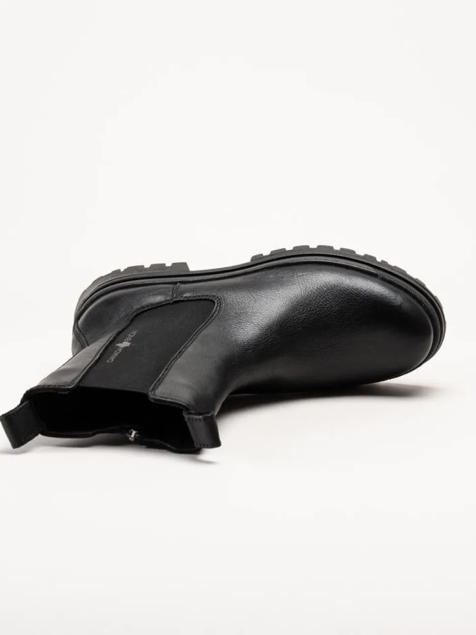 Canada Snow - Carlyle - Svarta chelsea boots med utfällbara broddar