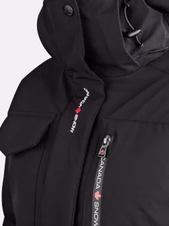 Canada Snow - Leigh - Svart Parkas jacka