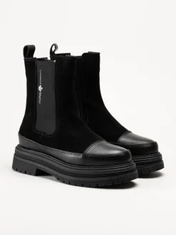 Canada Snow - Mount Caia - Svarta boots i mocka