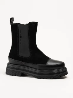 Canada Snow - Mount Caia - Svarta boots i mocka