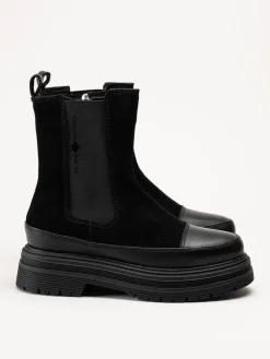 Canada Snow - Mount Caia - Svarta boots i mocka