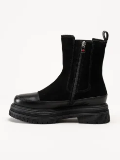 Canada Snow - Mount Caia - Svarta boots i mocka