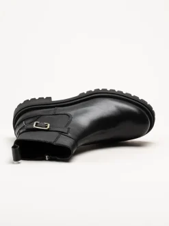 Canada Snow - Mount Essa - Svarta boots i skinn