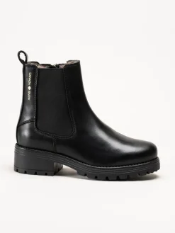 Canada Snow - Mount Kimberly - Svarta boots med fårskinn och broddar