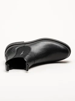 Canada Snow - Mount Marc - Svarta chelsea boots i skinn