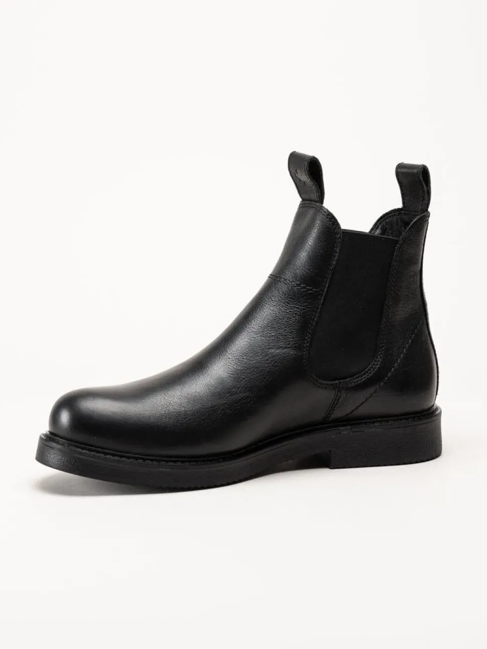 Canada Snow - Mount Marc - Svarta chelsea boots i skinn
