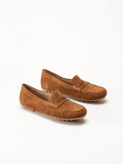 Caprice - Bruna loafers i mocka
