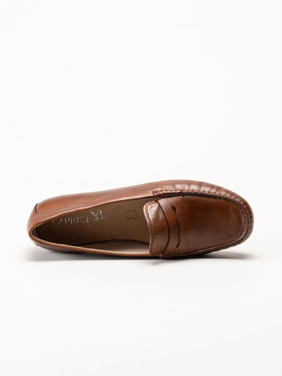 Caprice - Bruna loafers i skinn