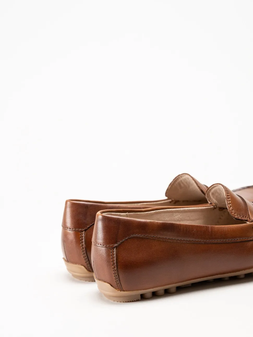 Caprice - Bruna loafers i skinn
